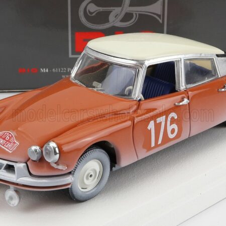 RIO-MODELS 1/43 CITROEN | ID19 N 176 WINNER RALLY MONTECARLO 1959 P.COLTELLONI - P.ALEXANDRE | RED