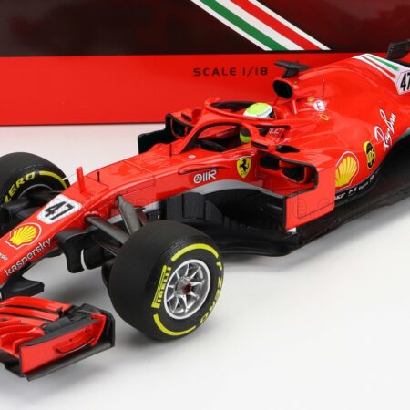 BBR-MODELS 1/18 FERRARI | F1  SF71H N 47 TEST FIORANO ITALY 2018 MICK SCHUMACHER | RED