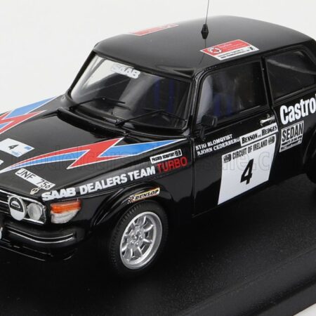 TROFEU 1/43 SAAB | 99 N 4 6th RALLY CIRCUIT OF IRELAND 1979 S.BLOMQVIST - B.CEDERBERG | BLACK