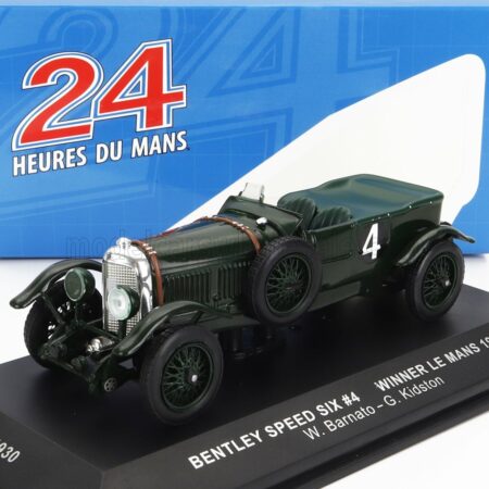 IXO-MODELS 1/43 BENTLEY | SPEED SIX 6.6L TEAM BENTLEY MOTORS LTD N 4 WINNER 24h LE MANS 1930 W.BARNATO - G.KIDSTON | GREEN