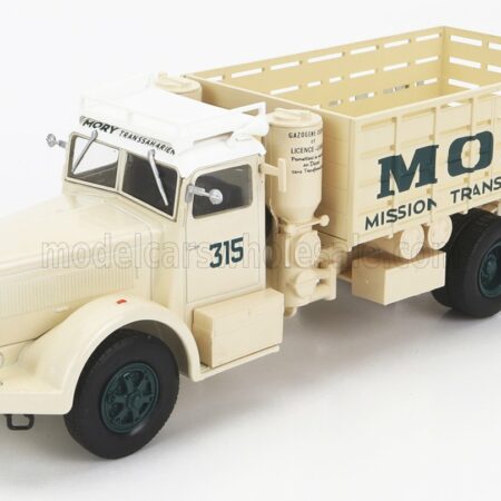 EDICOLA 1/43 BERLIET | GDM E10 TRUCK N 315 MORY MISSION TRANSSAHARIENNE 2-ASSI 1941 | SAND