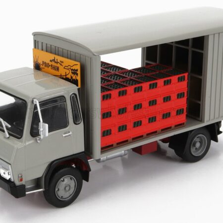 EDICOLA 1/43 BERLIET | 560K TRUCK TRASPORTO CASSE ACQUA 2-ASSI 1974 | GREY