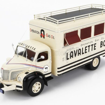 EDICOLA 1/43 BERLIET | GLC6 TRUCK OPERATION GAS OIL LAVALETTE BOSH 2-ASSI 1969 | CREAM