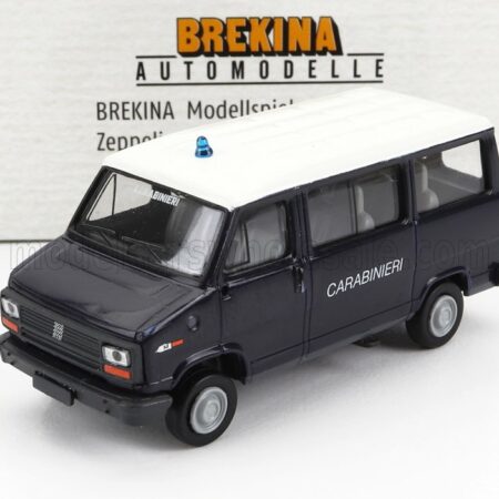 BREKINA PLAST 1/87 FIAT | DUCATO MINIBUS CARABINIERI 1981 | BLUE WHITE