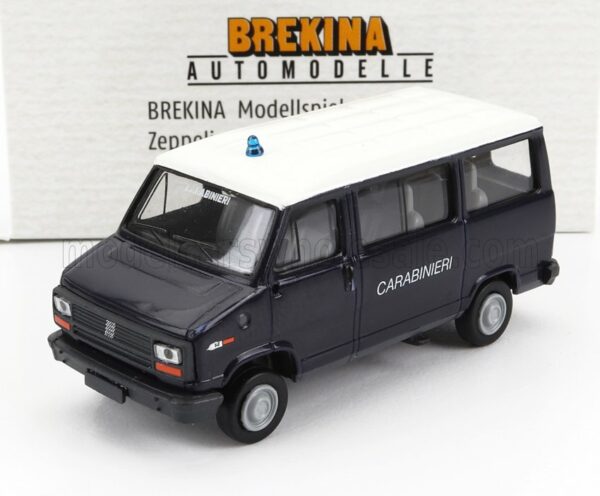 BREKINA PLAST 1/87 FIAT | DUCATO MINIBUS CARABINIERI 1981 | BLUE WHITE