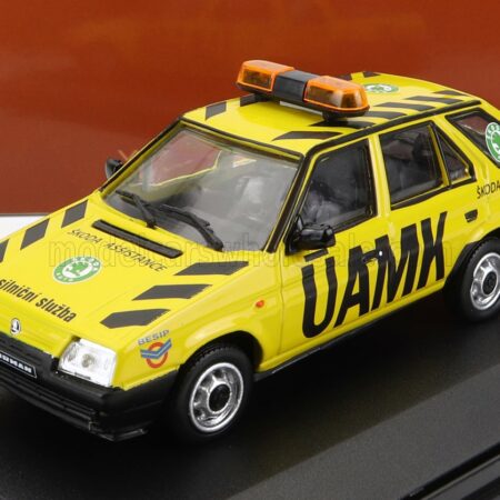 ABREX 1/43 SKODA | FORMAN SW STATION WAGON UAMK 1993 | YELLOW