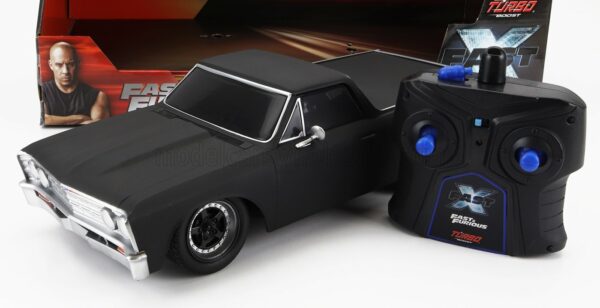 JADA 1/16 CHEVROLET | EL CAMINO PICK-UP (FF10) CUSTOM 1967 - FAST & FURIOUS | BLACK