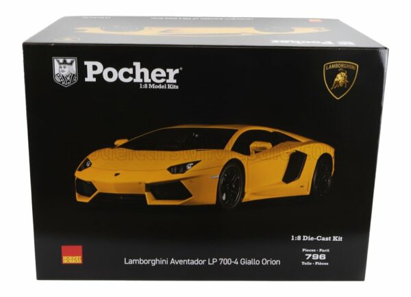 POCHER 1/8 LAMBORGHINI | AVENTADOR LP700-4 2011 | YELLOW