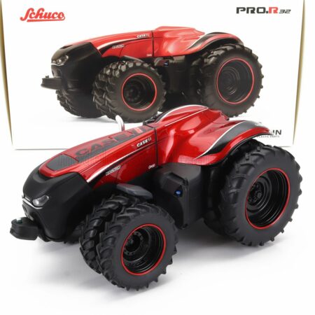 SCHUCO 1/32 CASE-IH | CONCEPT AUTONOMUS TRACTOR | RED GREY