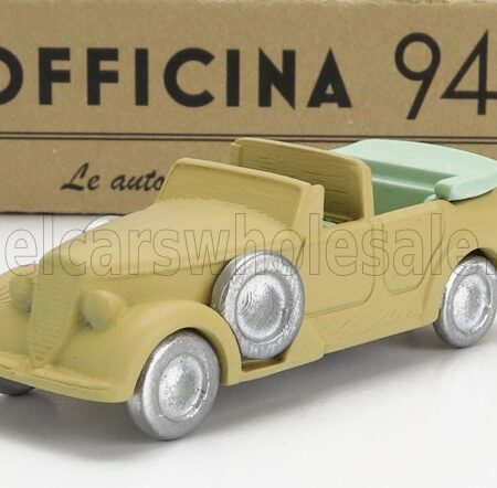 OFFICINA-942 1/76 ALFA ROMEO | 6C 2500 CM TORPEDO CABRIOLET OPEN 1942 | MILITARY SAND