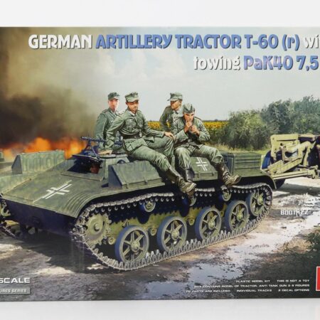 MINIART 1/35 TANK | T-60 TRACTOR GERMAN ARTILLERY MILITARY 1945 | /