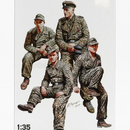 MINIART 1/35 FIGURES | SOLDIER PANZER CREW MILITARY 1944 | /