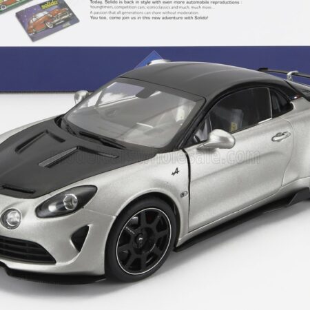 SOLIDO 1/18 RENAULT | ALPINE A110 RADICALE COUPE 2022 | MATT SILVER