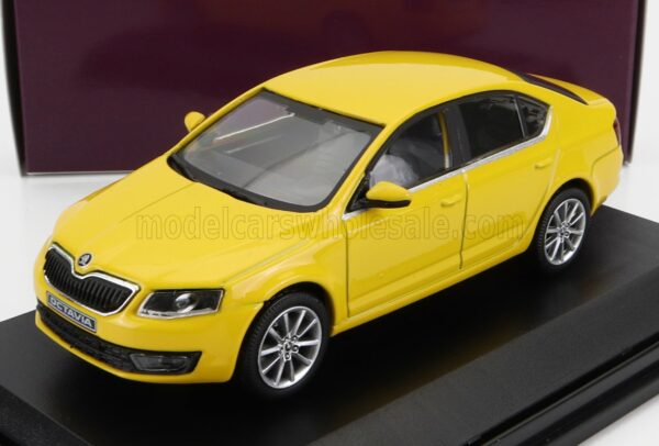 ABREX 1/43 SKODA | OCTAVIA III 2012 | YELLOW