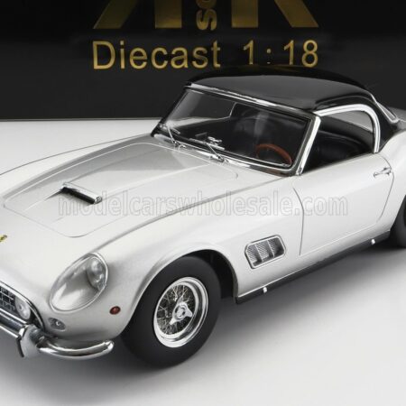 KK-SCALE 1/18 FERRARI | 250GT CALIFORNIA SPIDER WITH HARD-TOP 1960 | SILVER