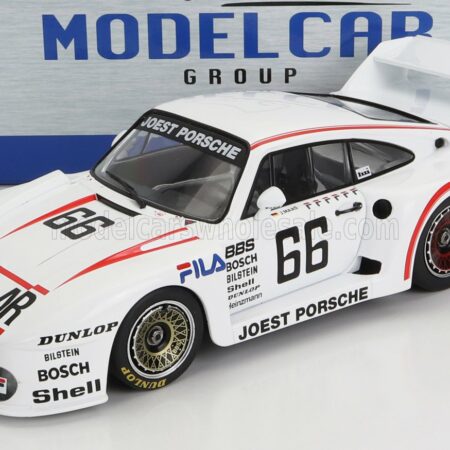 MCG 1/18 PORSCHE | 935J TEAM JOEST RACING 66 2nd NURBURGRING DRM 1981 J.MASS | WHITE RED