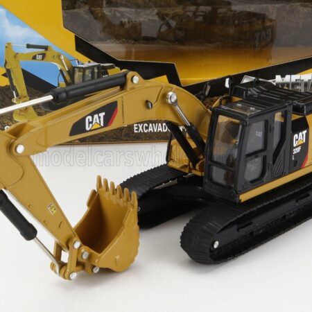 DM-MODELS 1/64 CATERPILLAR | CAT320F L ESCAVATORE CINGOLATO - TRACTOR HYDRAULIC EXCAVATOR | YELLOW BLACK