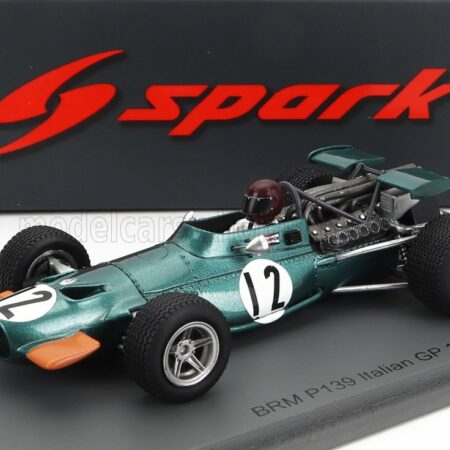 SPARK-MODEL 1/43 BRM | F1  139 N 12 ITALY GP 1969 JACKIE OLIVER | GREEN YELLOW