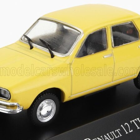 EDICOLA 1/43 RENAULT | R12 TL 1976 | YELLOW