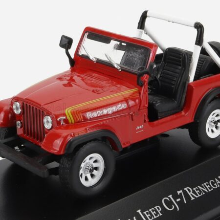 EDICOLA 1/43 JEEP | CJ-7 RENEGADO OPEN 1983 | RED