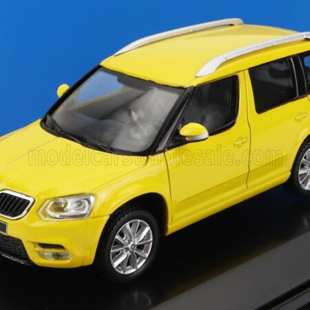 ABREX 1/43 SKODA | YETI SUV FACELIFT (RESTYLING) 2013 | YELLOW