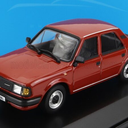 ABREX 1/43 SKODA | 120L BERLINE 1984 | BROWN