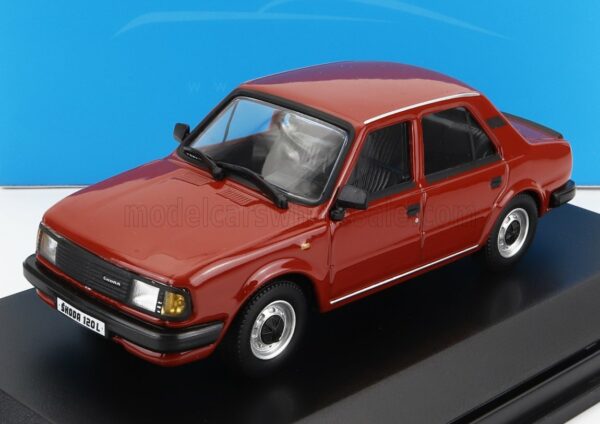 ABREX 1/43 SKODA | 120L BERLINE 1984 | BROWN