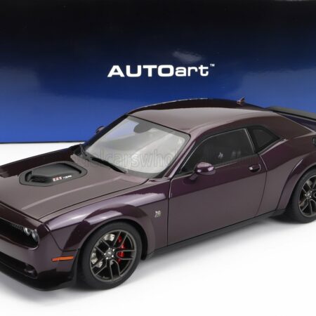 AUTOART 1/18 DODGE | CHALLENGER R/T SCAT PACK WIDEBODY 2022 | HELLRAISIN PURPLE