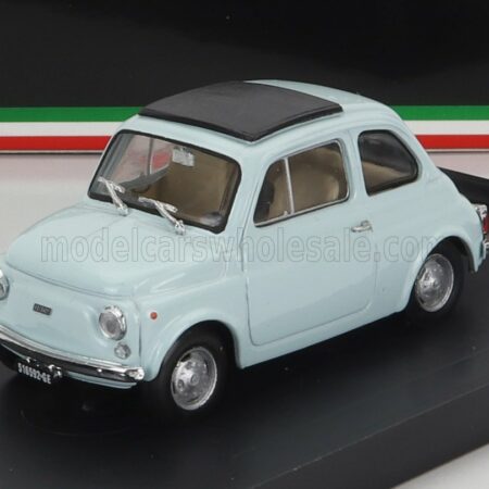 BRUMM 1/43 FIAT | 500R TETTO CHIUSO 1972 | AZZURRO CHIARO