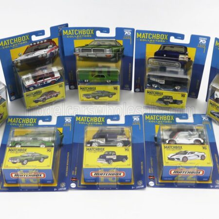 MATTEL HOT WHEELS 1/64 CHEVROLET | SET ASSORTMENT 8 PIECES | VARIOUS