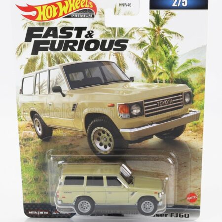 MATTEL HOT WHEELS 1/64 TOYOTA | LAND CRUISER FJ60 1982 - FAST & FURIOUS | BEIGE