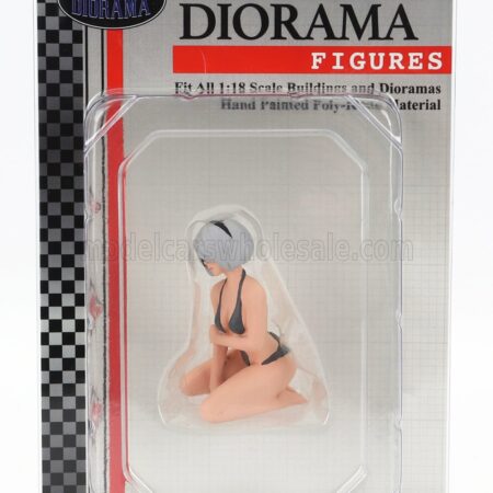 AMERICAN DIORAMA 1/18 FIGURES | COSPLAY GIRL 5 | BEIGE GREY