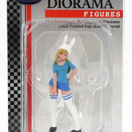 AMERICAN DIORAMA 1/18 FIGURES | COSPLAY GIRL 3 | 2 TONE BLUE