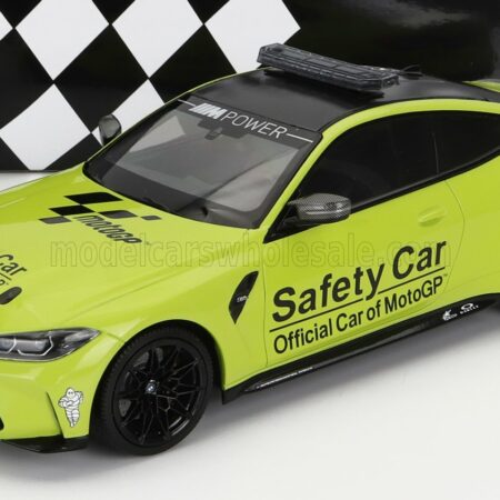 MINICHAMPS 1/18 BMW | 4-SERIES M4 COUPE (G82) SAFETY CAR MOTOGP SEASON 2020 | YELLOW