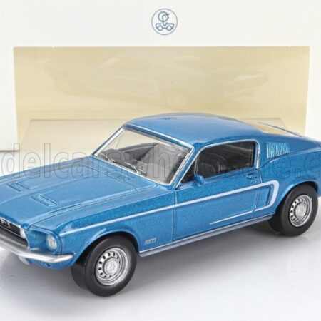 NOREV 1/43 FORD USA | MUSTANG GT FASTBACK COUPE 1968 | ACAPULCO BLUE