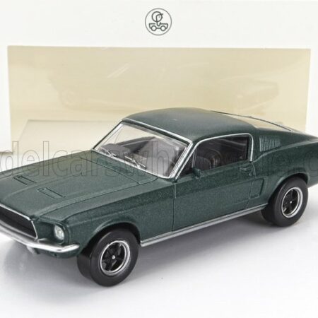 NOREV 1/43 FORD USA | MUSTANG GT FASTBACK COUPE 1968 | SATIN GREEN MET