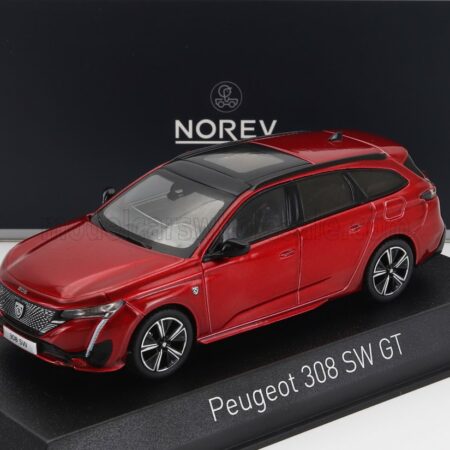 NOREV 1/43 PEUGEOT | 308 GT SW STATION WAGON 2021 | ELIXIR RED