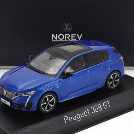 NOREV 1/43 PEUGEOT | 308 GT 2021 | VERTIGO BLUE