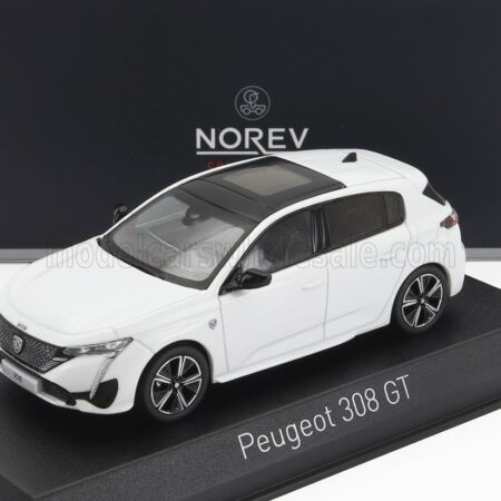 NOREV 1/43 PEUGEOT | 308 GT 2021 | PEARL WHITE