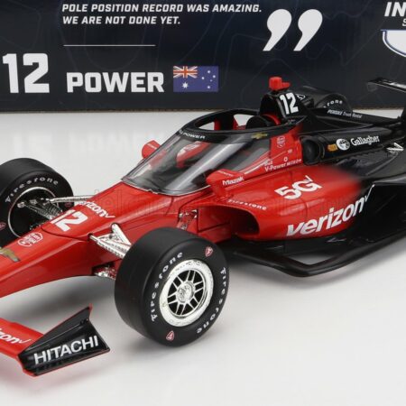 GREENLIGHT 1/18 CHEVROLET | TEAM PENSKE N 12 INDIANAPOLIS INDY 500 INDYCAR SERIES 2023 WILL POWER | RED BLACK