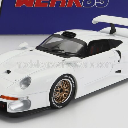 WERK83 1/18 PORSCHE | 911 GT1 PLAIN BODY VERSION 1996 | WHITE