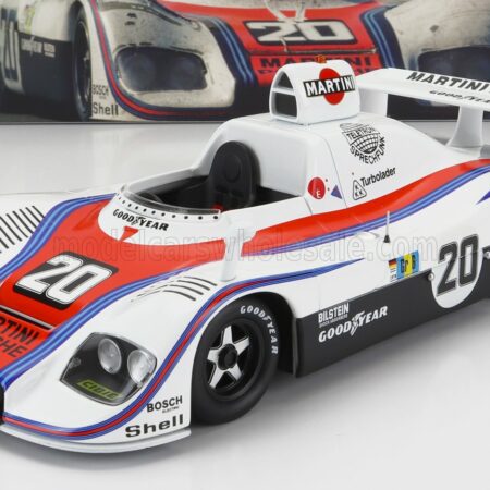 WERK83 1/18 PORSCHE | 936 2.1L TURBO TEAM MARTINI RACING PORSCHE SYSTEM N 20 WINNER 24h LE MANS 1976 J. ICKX - G.VAN LENNEP | WHITE RED