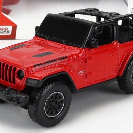 MONDOMOTORS 1/43 JEEP | WRANGLER RUBICON OPEN 2012 | RED BLACK