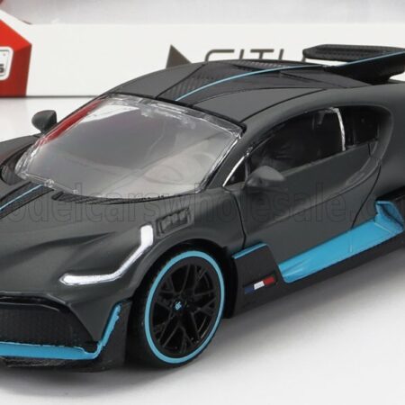 MONDOMOTORS 1/43 BUGATTI | DIVO 2018 | MATT GREY LIGHT BLUE