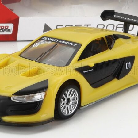 MONDOMOTORS 1/43 RENAULT | RS01 N 01 2015 | YELLOW BLACK