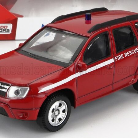 MONDOMOTORS 1/43 DACIA | DUSTER FIRE ENGINE 2020 | RED WHITE