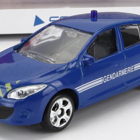 MONDOMOTORS 1/43 RENAULT | MEGANE GENDARMERIE 2012 | BLUE