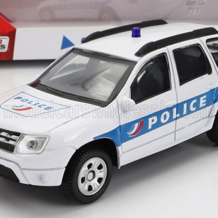 MONDOMOTORS 1/43 DACIA | DUSTER POLICE 2020 | WHITE