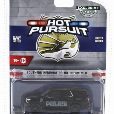 GREENLIGHT 1/64 CHEVROLET | TAHOE POLICE PURSUIT VEHICLE PVV 2021 | BLACK