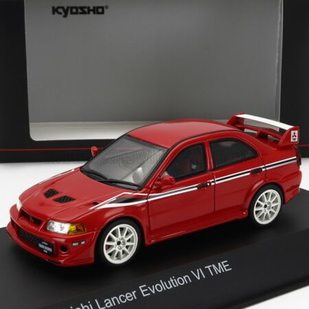 KYOSHO 1/43 SUBARU | LANCER EVOLUTION VII TME 2001 | RED